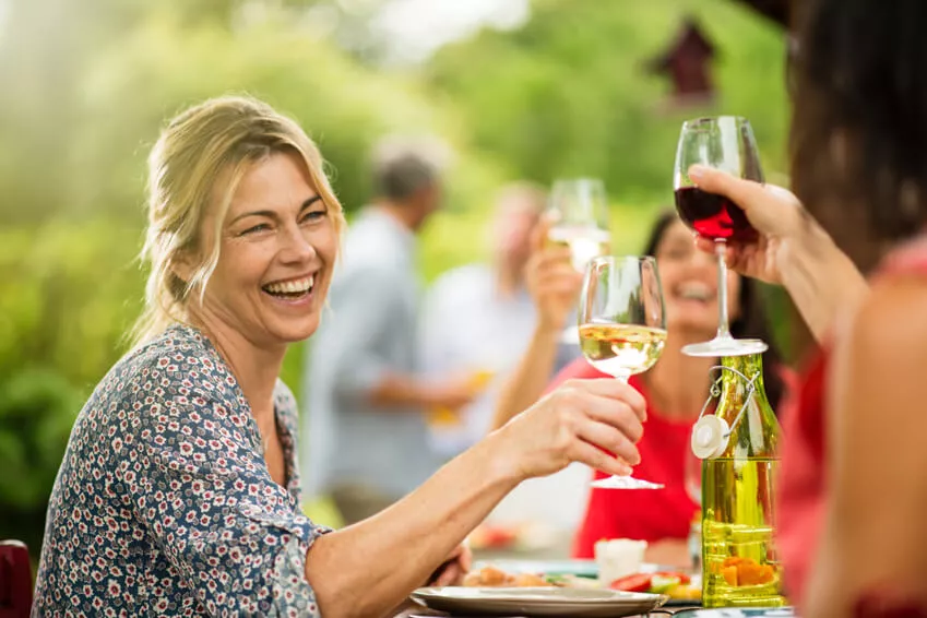 Weinverkostung - Weingut Friedrichshof