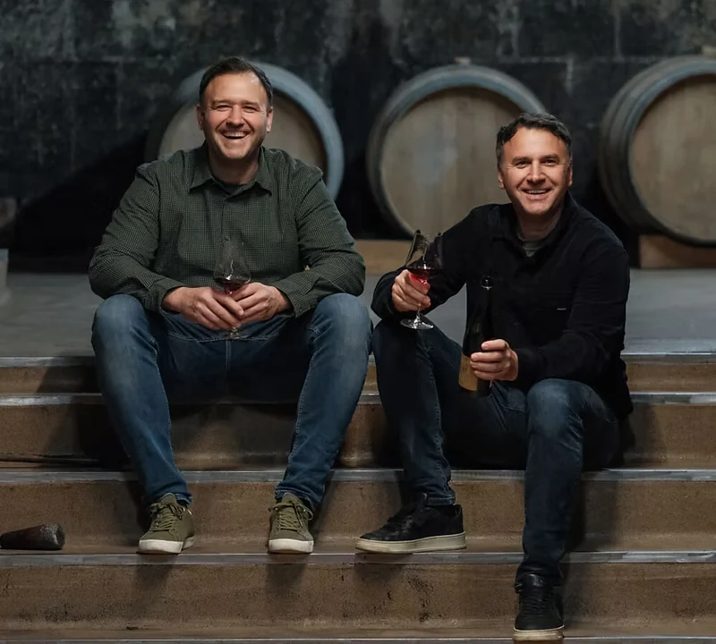 Peter May und Fritz May vom Weingut Karl May